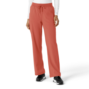 Carhartt  C53310 Women's Force Cross-Flex Boot Cut Scrub Pant - Dusty Cedar Medium Petite