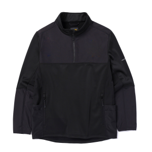 Cat CAT Mens 1040062 Cat Pro Series Hybrid Fleece Jacket - Black X-Large Regular - $79.99 at Dungarees
