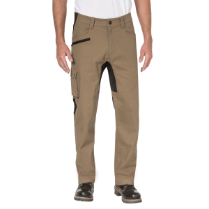 Cat CAT Mens 1810038 Closeout Operator Flex Trouser - Dark Sand 44W x 30L - $74.99 at Dungarees