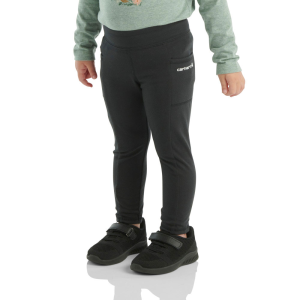 Carhartt Carhartt  CK9485 Fitted Utility Legging - Girls - Caviar Black 3 Months - $19.99 at Dungarees