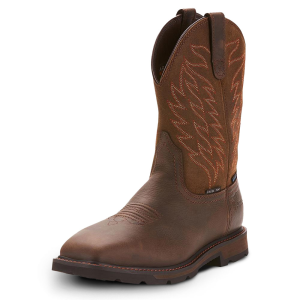 Ariat Ariat  10024992 Groundbreaker Wide Square Steel Toe H2O - Dark Brown 7 M - $189.95 at Dungarees