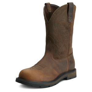 Ariat Ariat  10014241 Groundbreaker Pull-On Steel Toe - Brown 7 M - $169.95 at Dungarees