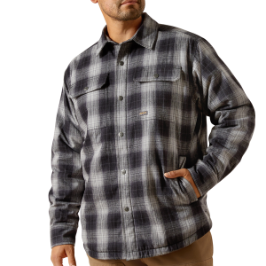 Ariat Ariat Mens 10062721 Flannel Insulated Shirt Jacket - Black 2X-Large Tall - $99.95 at Dungarees