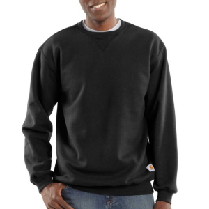 Carhartt Carhartt Mens K124 Midweight Loose Fit Sweatshirt - Black Large Tall - $54.99 at Dungarees