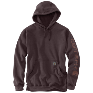 Carhartt Mens 106253 Relaxed Fit Midweight Garment Dyed French Terry Graphic Sweatshirt - Dark Sepia 2X-Large Tall