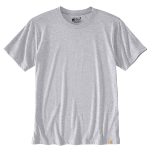 Carhartt Mens 106020 Relaxed Fit Lightweight Short-Sleeve T-Shirt - Heather Gray X-Large Tall