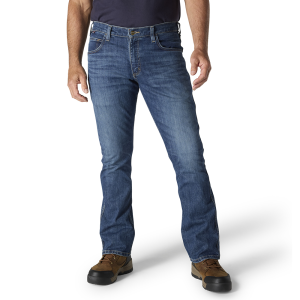 Carhartt Mens 107068 Flame-Resistant Relaxed Bootcut Rugged Flex Jean - Tamarack 35W x 32L