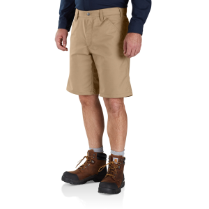 Carhartt Carhartt Mens 103111 Rugged Professional Series Relaxed Fit Short - 10 Inch - Dark Khaki 28W - $39.99 at Dungarees