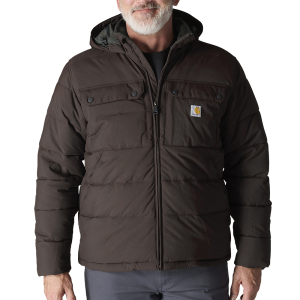 Carhartt Carhartt Mens 107082 Closeout Montana Loose Fit Insulated Jacket - Dark Brown Large Tall - $139.99 at Dungarees
