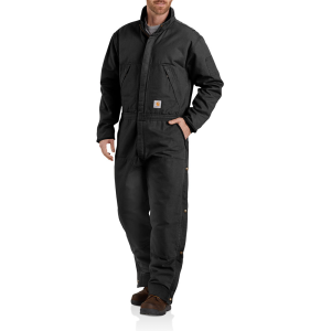 Carhartt Carhartt Men's 104396 Closeout Washed Duck Insulated Coveralls - Black 4X-Large Tall - $219.99 at Dungarees