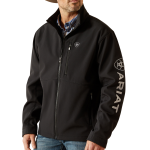 Ariat Ariat Men's 10062578 Logo Softshell Jacket - Black X-Large Tall - $144.95 at Dungarees
