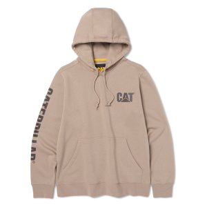 Cat CAT Men's 1050044 Midweight Trademark Banner Hoodie - Roasted Cashew 2X-Large Tall - $49.99 at Dungarees