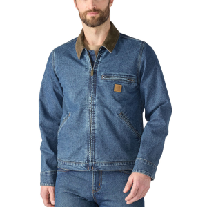 Carhartt Carhartt Mens 107327 Denim Detroit Jacket - Muskegon 4X-Large Regular - $129.99 at Dungarees