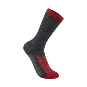 Carhartt Carhartt Mens SC2640M Midweight Waffle Steel Toe Crew Sock - Carbon Heather Large - $11.99 at Dungarees