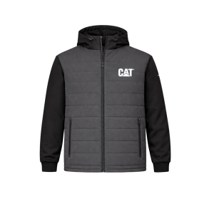 Cat CAT Mens 8040022 Closeout Tech Hybrid Jacket - Magnet Large Regular - $99.99 at Dungarees