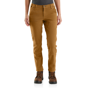 Carhartt Carhartt  104296 Factory 2nd Women's Relaxed Fit Stretch Twill Pant - Carhartt Brown 8W x Tall - $25.99 at Dungarees
