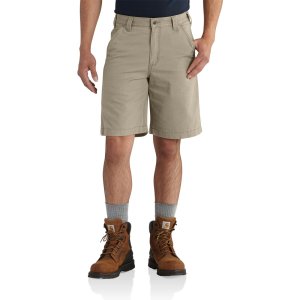 Carhartt Carhartt Mens 102514 Factory 2nd Rugged Flex Relaxed Fit Canvas Work Short - 10 Inch - Tan 28W - $26.99 at Dungarees