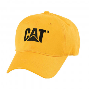 CAT Mens W01791 Trademark Cap - Yellow One Size Fits All
