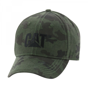 CAT Mens W01791 Trademark Cap - Night Camo One Size Fits All