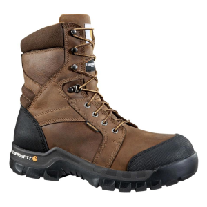 Carhartt Carhartt  CMF8389 8-Inch Brown Rugged Flex Waterproof Insulated - Dark Brown 11 M - $209.99 at Dungarees