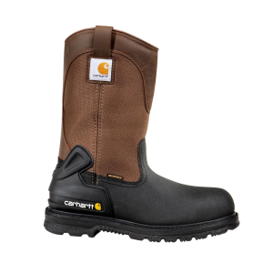 Carhartt  CMP1259 11-inch Brown Waterproof Insulated Mud Wellington - Brown/Black 14 M