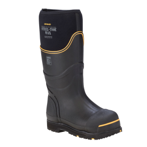 Dryshod  STM-UH Steel-Toe Max Work Boot - Black Mens 8 / Womens 9