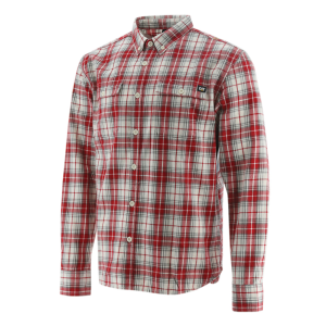 Cat CAT Men's 1610015 Button Up Long Sleeve Shirt - Calder Plaid 2X-Large Regular - $39.99 at Dungarees
