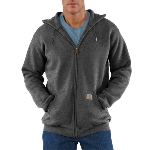 Carhartt Carhartt Men's K122 Loose Fit Midweight Full-Zip Sweatshirt - Carbon Heather 2X-Large Tall - $64.99 at Dungarees