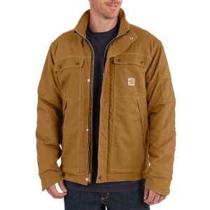 Carhartt Carhartt Mens 102182 Flame-Resistant Full Swing Quick Duck Coat - Carhartt Brown 4X-Large Regular - $309.99 at Dungarees