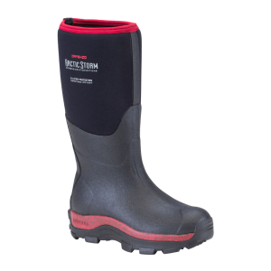 Dryshod  ARS-WH Women's Arctic Storm Winter Boot - Black/Cranberry Womens 10