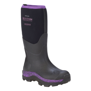 Dryshod  ARS-WH Women's Arctic Storm Winter Boot - Black/Purple Womens 6