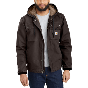 Carhartt Carhartt Mens 103826 Bartlett Jacket - Sherpa Lined - Dark Brown 3X-Large Regular - $164.99 at Dungarees