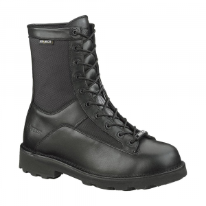 Bates  E03140 8" DuraShocks Lace-to-toe Side Zip Boot - Black 8 M