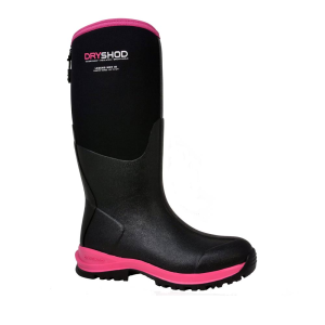 Dryshod  LGX-WH Women's Legend MXT Hi Boot - Black/Pink Womens 10