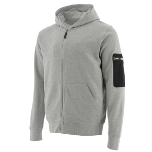 Cat CAT Men's 1910160 Loopback Full Zip Hoodie - Heather Gray Medium Regular - $59.99 at Dungarees