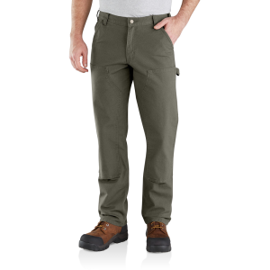 Carhartt Carhartt Men's 103334 Rugged Flex Relaxed Fit Duck Double-Front Utility Work Pant - Moss 50W x 32L - $79.99 at Dungarees