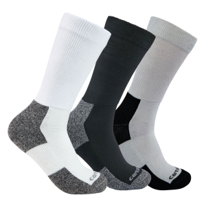 Carhartt Carhartt Men's SC2213M Lightweight Stretch Top Crew Sock 3-Pack - Assorted Large - $16.99 at Dungarees