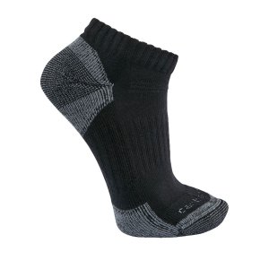 Carhartt Carhartt Men's SL6003M Midweight Cotton Blend Low-Cut Sock 3-Pack - Black Large - $15.99 at Dungarees