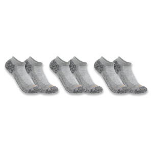 Carhartt Carhartt  SL6403W Women's Force Midweight Low Cut Sock 3-Pack - Gray Medium - $13.99 at Dungarees
