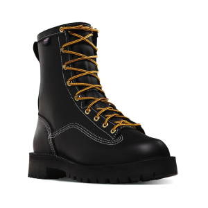 Danner Danner  11700 Super Rain Forest Plain Toe 8" Insulated (200G) Work Boots - Black 10 D - $529.95 at Dungarees