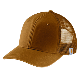 Carhartt Carhartt Mens 105298 Canvas Mesh Back Cap - Carhartt Brown One Size Fits All - $19.99 at Dungarees