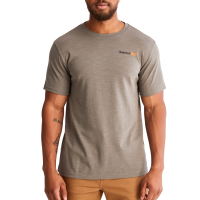 Timberland PRO Men's A55S4 Base Plate Heavyweight "Northern Lights" Graphic T-Shirt - Gargoyle Medium Regular