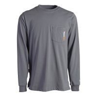 Timberland PRO Mens A23PF Flame-Resistant Cotton Core Pocket T-Shirt - Charcoal X-Large Regular