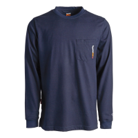 Timberland PRO Men's A23PF Flame-Resistant Cotton Core Pocket T-Shirt - Navy X-Large Regular