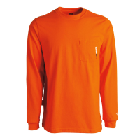 Timberland PRO Mens A23PF Flame-Resistant Cotton Core Pocket T-Shirt - Blaze Orange 2X-Large Regular