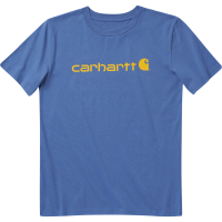 Carhartt  CA6242 Short-Sleeve Core Graphic T-Shirt - Boys - Bright Cobalt Medium (10-12)