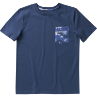 Carhartt  CA6264 Short-Sleeve Pocket T-Shirt - Boys - Dark Denim Medium (10-12)