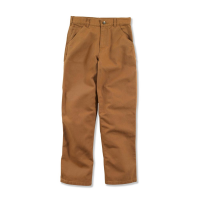Carhartt  CK8301 Closeout Washed Dungaree Pant - Boys - Carhartt Brown 8 Youth