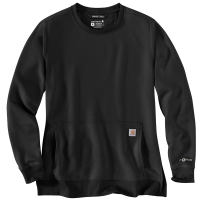 Carhartt  105468 Women's Force Relaxed Fit Lightweight Sweatshirt - Black X-Large Regular