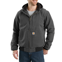 Carhartt Mens 103371 Factory 2nd Full Swing Armstrong Active Jacket - Fleece Lined - Gravel X-Large Tall